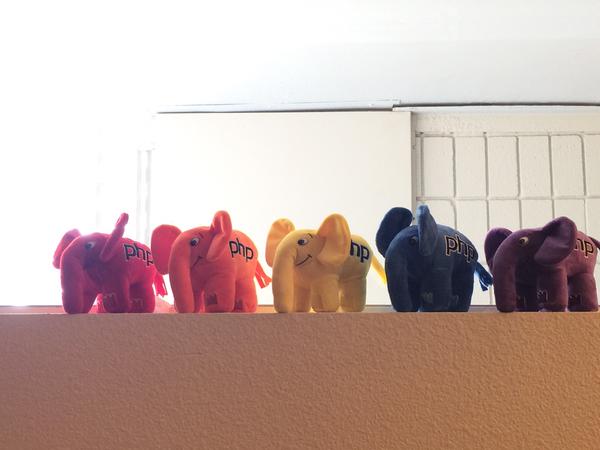 Image of elePHPant herd